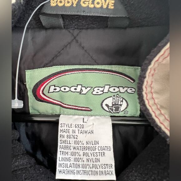 Body Glove Large All Season WATERPROOF Snow/Ski Snowboard Jacket Vintage EUC - Picture 7 of 8